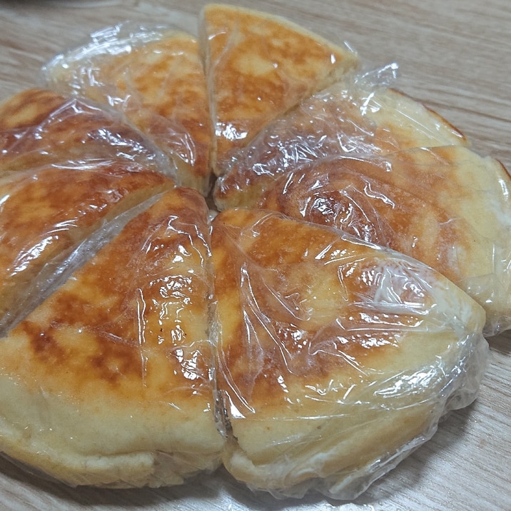 強力粉でふっくら美味しいホットケーキ